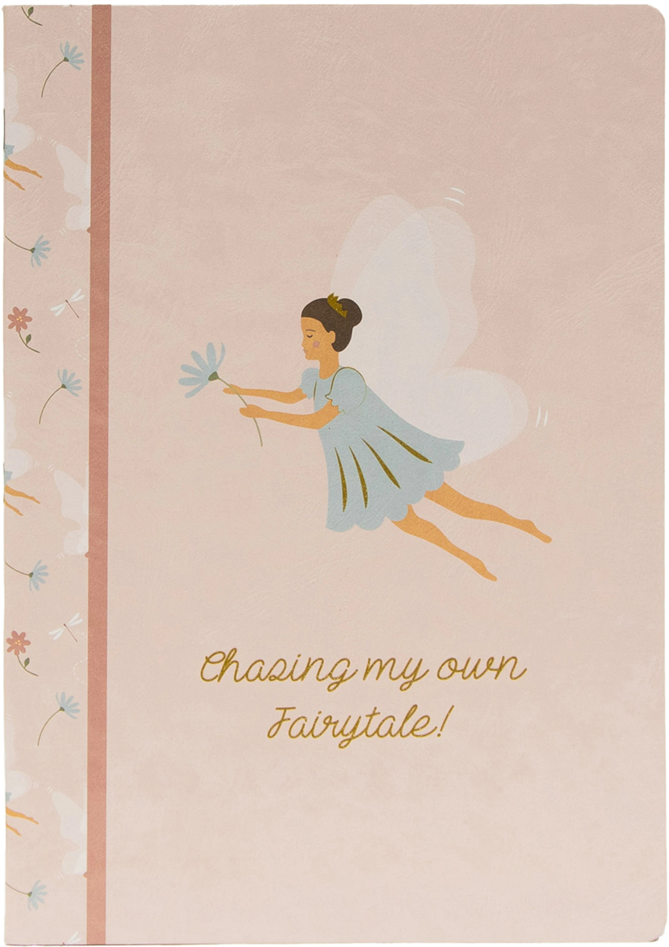 ANCOR Notizheft A4 128642 Fairies Rose, kariert 48 Blatt