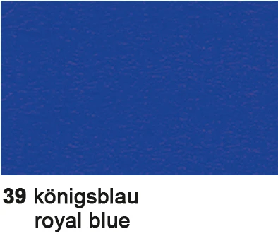 BÜROLINE Tonzeichenpapier 50x70cm 2232239 130g, königsblau