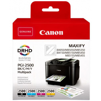 CANON Multipack Tinte BKCMY PGI-2500 MAXIFY MB5050/5350 57.9ml