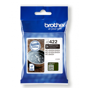 BROTHER Tintenpatrone schwarz LC-422BK MFC-J5340 550 Seiten