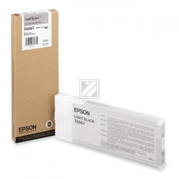 EPSON Tintenpatrone light black T606700 Stylus Pro 4880 220ml