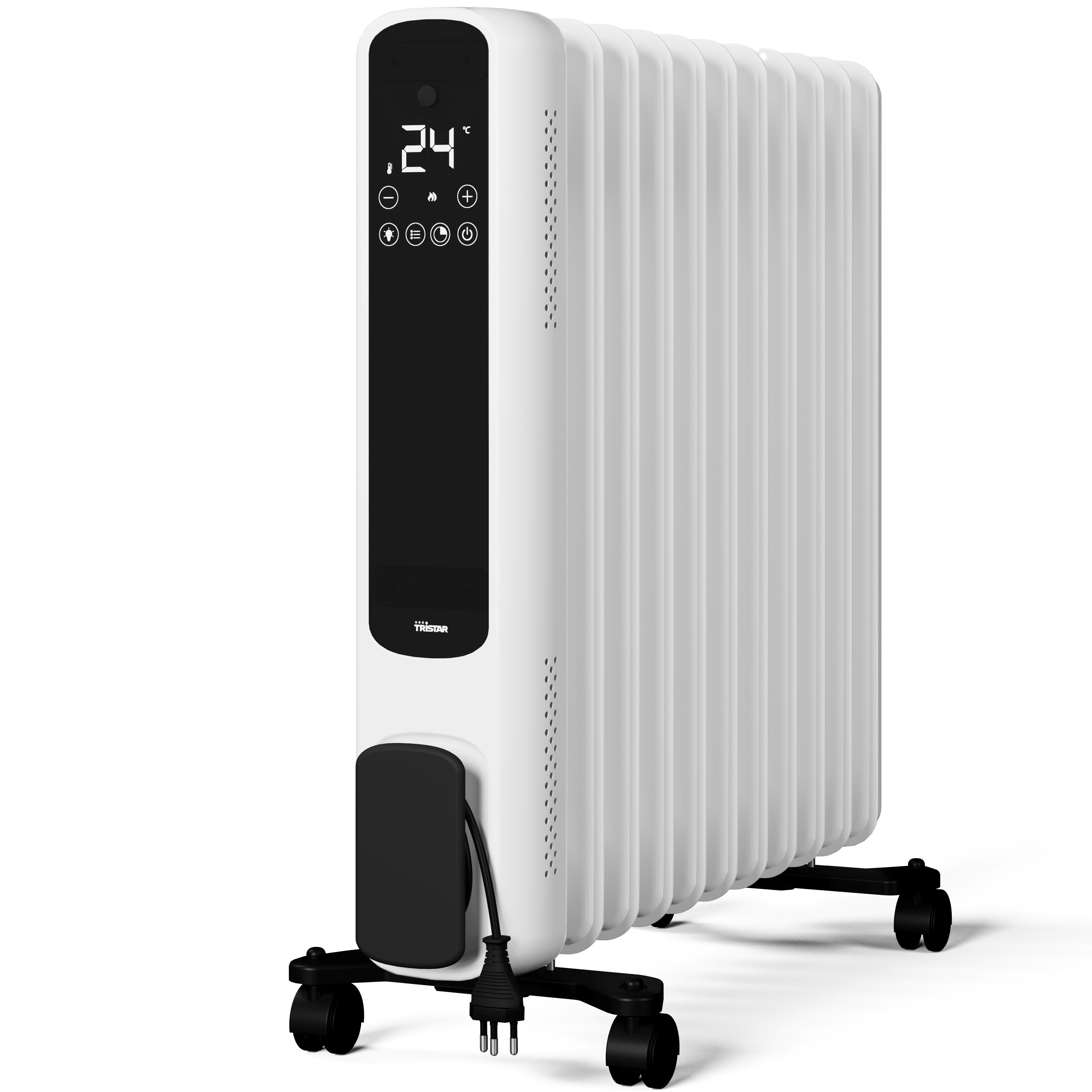 TRISTAR Elektro-Ölradiator 11 Rippen KA-5139 weiss, 2000W